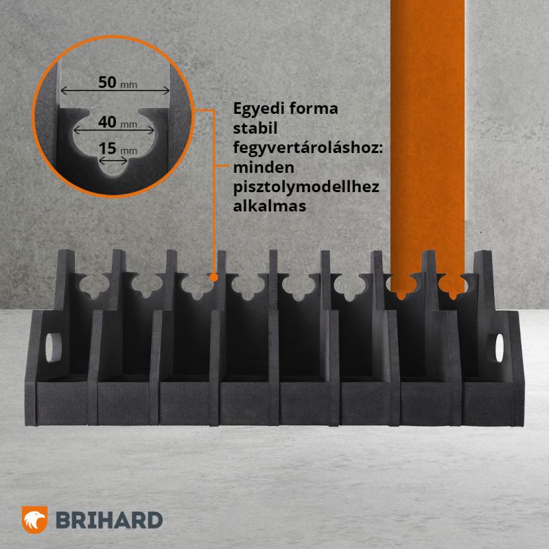 Brihard Advanced 8-guns Foam Holder