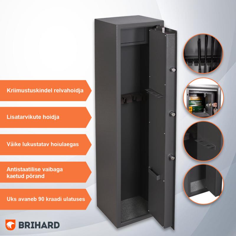 BRIHARD HUNTER 5 K 5 ieročiem