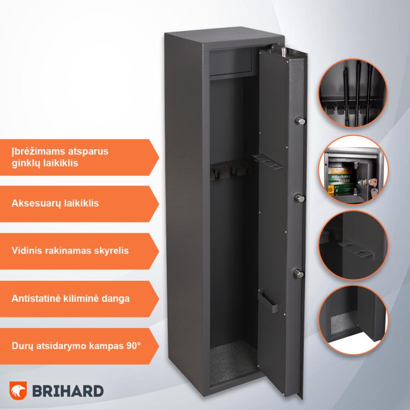 BRIHARD HUNTER 5 K 5 ieročiem